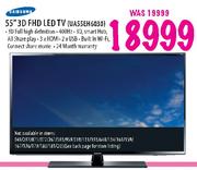 Samsung 3D FHD LED TV (UA55EH6030) - 55"