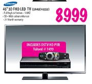 Samsung 3D FHD LED TV (UA46EH6030) - 46"