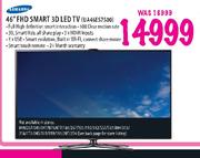 Samsung FHD Smart 3D LED TV (UA46ES7500) - 46"