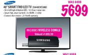 Samsung Smart FHD LED TV (UA40EH5300)  - 40"