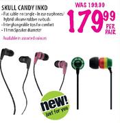 Skull Candy Inkd-Per Pair
