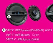 Sony 4" 130W Speakers