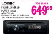 Logik Front Loader CD Player (LK-6338)