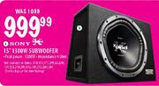 Sony 15" 1300W Subwoofer