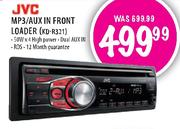 JVC MP3/Aux In Front Loader (KD-R321)