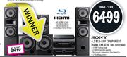Sony 6.2 Blue-Ray Component Home Theatre (MG-DDW5400)