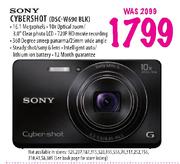 Sony Cybershot (DSC-W690 BLK)