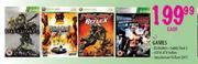 XBOX 360 Games Darksiders, Saints Row 2, MX VS ATV Reflex & Smackdown Vs Raw 2011-Each