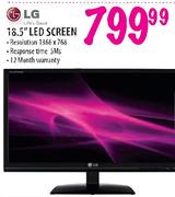 LG LED Screen - 18.5"