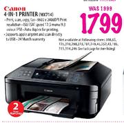 Canon 4-In-1 Printer (MX714)