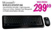 Microsoft Wireless Desktop 800