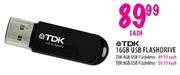 TDK 4GB USB Flashdrive-Each