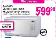 Logik White Electronic Microwave Oven (EM928EW) - 28 Ltr
