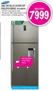 Samsung Metallic Silver Top Freezer Fridge (RT63NBPN) - 500 Ltr