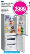 KIC Metallic Silver Bottom Freezer Fridge (KB6032/1ME) - 276 Ltr