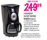 Kenwood 10 Cup Coffee Maker