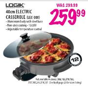 Logik Electric Casserole (LEC-300)-40cm