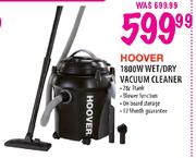Hoover 1800W Wet/Dry Vacuum Cleaner