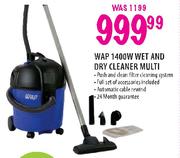 Wap 1400W Wet & Dry Cleaner Multi