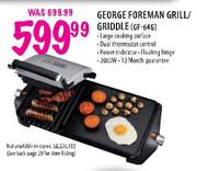 George Foreman Grill/Griddle (GF-646)