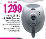 Prima One & O Air Fryer (POAF 800)