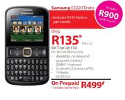 Samsung E2220 Texto