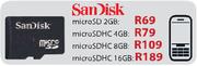 Sandisk Micro SDHC-8GB