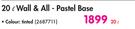 Plascon Wall & All (Pastel Base)-20Ltr