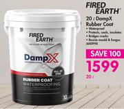 Fired Earth Damp X Rubber Coat-20Ltr