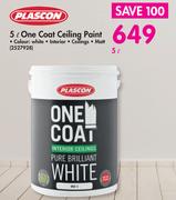 Plascon One Coat Ceiling Paint-5L