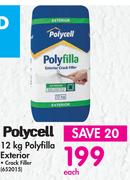 Polycell Polyfilla Exterior-12Kg Each