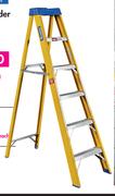 Mundo 6 Step Fibre Glass Ladder