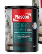 Plascon Double Velvet (White) Wall Paint Interior Mid Sheen-5L