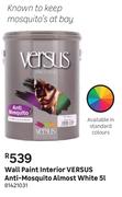Versus Anti Mosquito Almost (White) Wall Paint Interior-5L