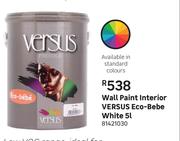 Versus Eco Bebe (White) Wall Paint Interior-5L