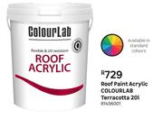 Colourlab Terracotta Acrylic Roof paint-20L
