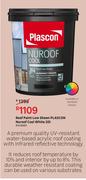 Plascon Nuroof Cool Low Sheen Roof Paint (White)-20L