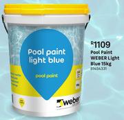 Weber Pool Paint (Light Blue)-15Kg