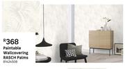 Rasch Paintable Wallcovering (Palms)