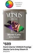 Versus Prestige Monte Carlo Grey Steam Interior Paint-5L