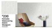 Rasch Paintable WallCovering (Woodgrain)
