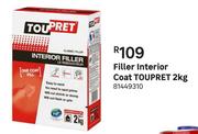 Toupret Interior Coat Filler-2Kg