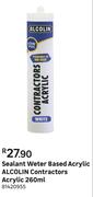 Alcolin Contractors Acrylic Sealant Water Based Acrylic-260ml