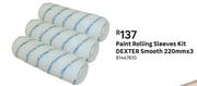 Dexter Paint Rolling Sleeves Kit (Smooth) 220mmx3 81447610