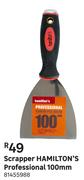 Hamilton's Professional 100mm Scrapper 81455988
