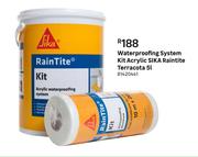 Sika Raintite Terracotta Acrylic Kit System Waterproofing-5L