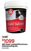 ABE Super Laykold Bituminous Waterproofing 81455328-20L