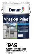 Duram Solvent Based Adhesion Primer 81459485-20L