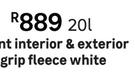 Colourlab Paint Interior & Exterior Matt Super Acrylic White-20Ltr