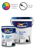 Dulux Wall & Ceiling Paint Interior & Exterior Acrylic PVA White-5Ltr